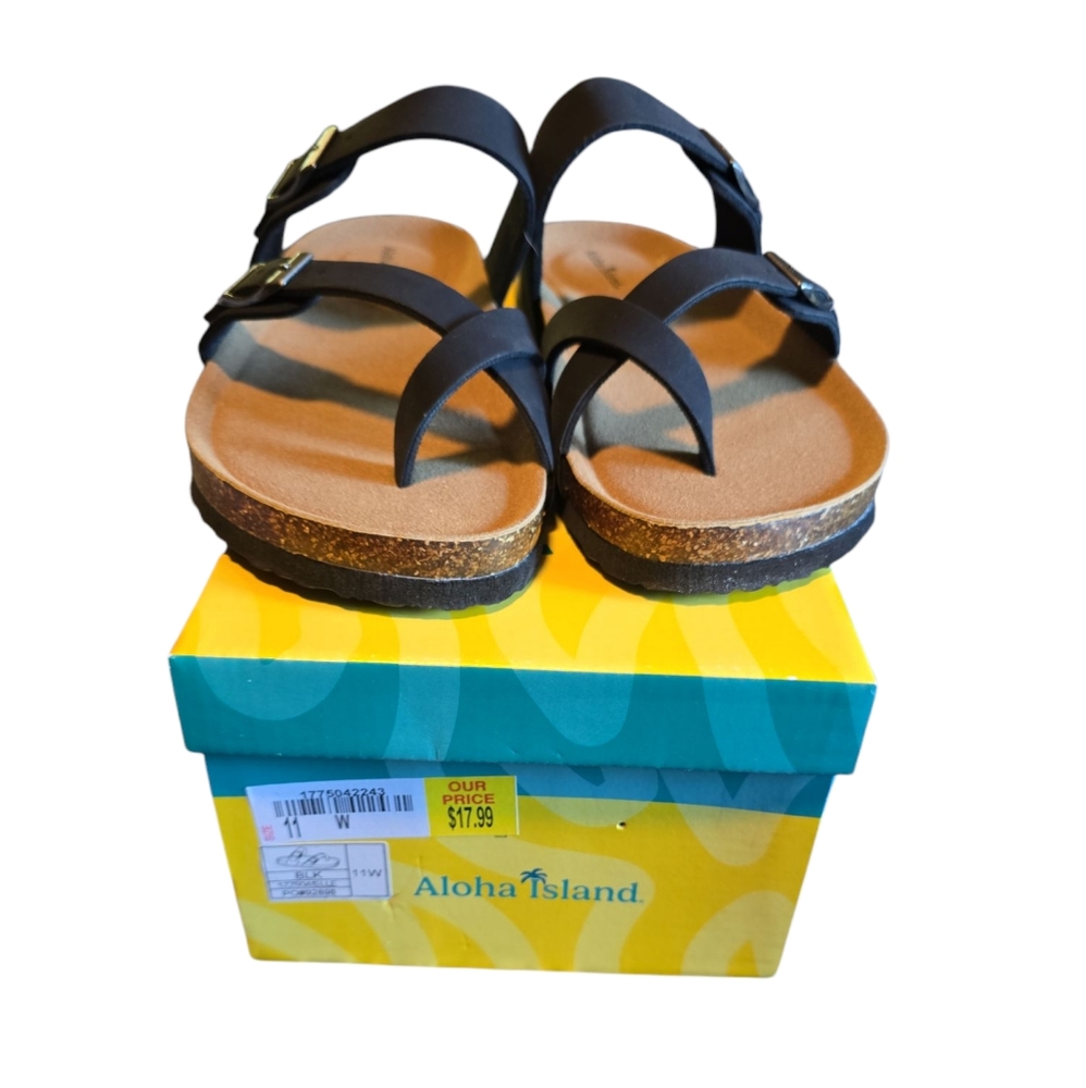 Aloha Island Black Footwear